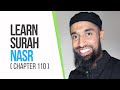 Learn Surah Nasr | Tajweed Follow Up with Wisam Sharieff  | Quran Revolution | Chapter 110