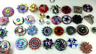 Tons of Round Fidget Spinners: Ferrris Wheels, Tires, Sheilds, Flowers, etc