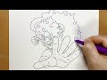 luffy gear 5 drawing how to draw anime step by step one piece art showcase