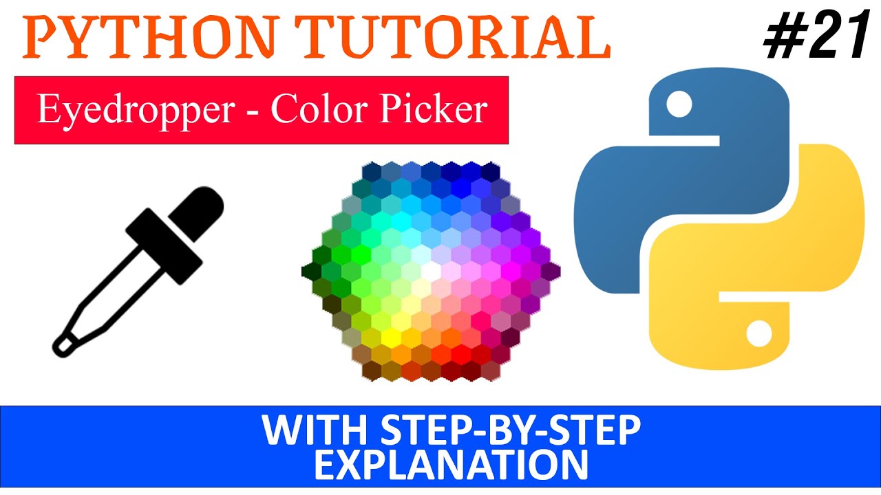 Eyedropper Color Picker | Python Tutorial - YouTube