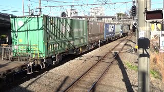 【貨物】桃太郎EF210-134　コンテナ輸送　府中本町駅通過