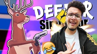 Deer Simulator - Ye Deer Hai Ya Spider Man😂 | Funniest Game Ever