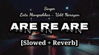 Are Re Are [Slowed+Reverb] Shah Rukh Khan, Madhuri Dixit | Lata Mangeshkar, Udit Narayan