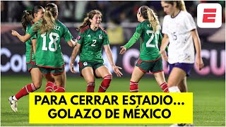 APAGUEN TODO. GOLAZO de México para sentenciar el triunfo ante Estados Unidos | Copa Oro Femenina
