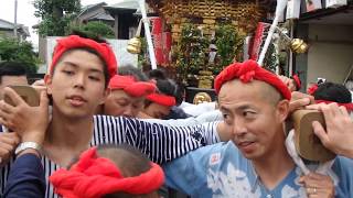 令和元年 茅ヶ崎浜降祭 南湖上町金刀比羅神社宮入