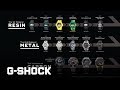 Material History of G-SHOCK : CASIO