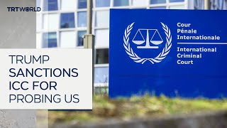 Trump accuses ICC improperly targeting US and Israel