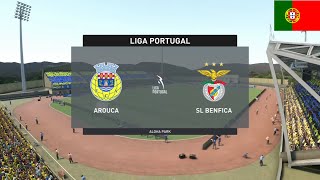 AROUCA VS BENFICA LIGA BWIN 2021 2022