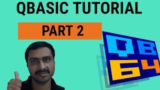 Qbasic Tutorial for ICSE class 7 Part2