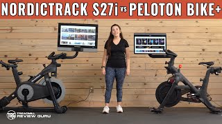 Peloton Bike+ vs NordicTrack S27i Bike Comparison