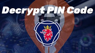 Scania immo PIN Code decryption / decrypter calculator (Encrypted Key Code to PIN)