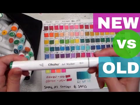 Ohuhu Markers 100 Colors Set Markers