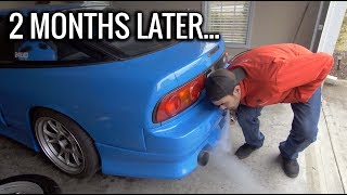 BLUEJZ 240sx is ALIVE in BOOST Weather!