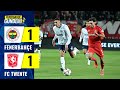 Twente 1-1 Fenerbahçe I Maç Özeti I UEFA Avrupa Ligi 2.Hafta #fenerbahçe #fb