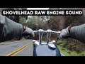 Harley Davidson Shovelhead Ride | Pure Engine Sound | Q&A Ride Along