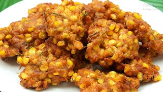 ทอดมันข้าวโพดหมูสับ เมนูโบราณทำกินเองง่ายๆ Sweet Corn Fritters