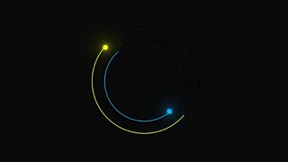 Glowing Loader rings CSS