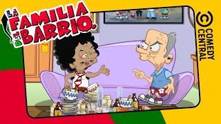¡A Hacernos Ricos Abuelo! | La Familia Del Barrio | Comedy Central LA