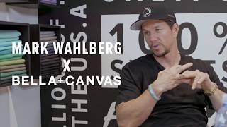 Mark Wahlberg Talks Bellacanvas T-shirts With Danny Harris