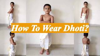 How to Wear Dhoti for Special Occasions and Festivals