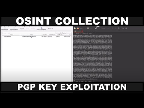 OSINT Collection – Extracting information from PGP public keys