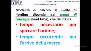 Corso di Economia e Gestione dell'impresa, di Emilio Corteselli, lezione 20 di 48.