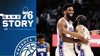 A Debut to Remember: Sixers dominate Timberwolves on James Harden night | Sixers Postgame Live