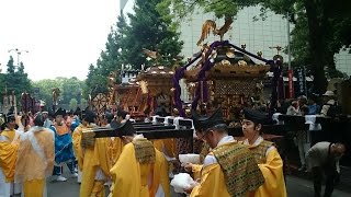 神田祭 2015 神幸祭 将門首塚前 神田明神太鼓 5・9