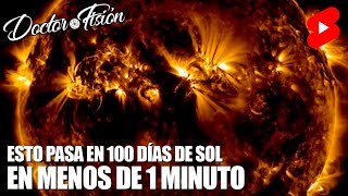100 DÍAS de SOL EN 1 MINUTO ☀️