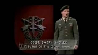 Ballad of the Green Berets SSGT Barry SADLER