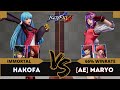 KOFXV🕹️HAKOFA (Iori/Kula/Sylvie) vs A.E MARYO (Chris/Athena/Shermie)🕹️Replay Match - 06/24