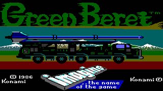 [Amstrad CPC] Green Beret - Longplay