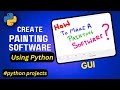 Painting software using Python