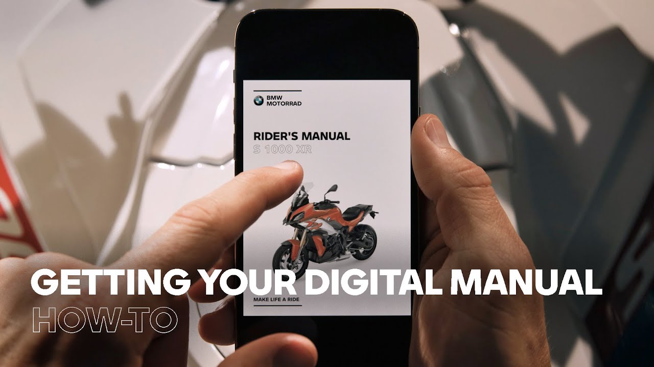 How To Get Your Digital BMW Motorrad Manual - YouTube