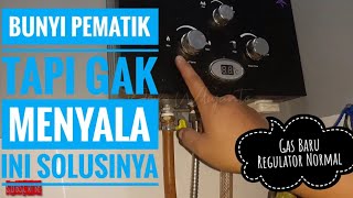 Water heater gas api tidak menyala. GAMPANG BANGET...