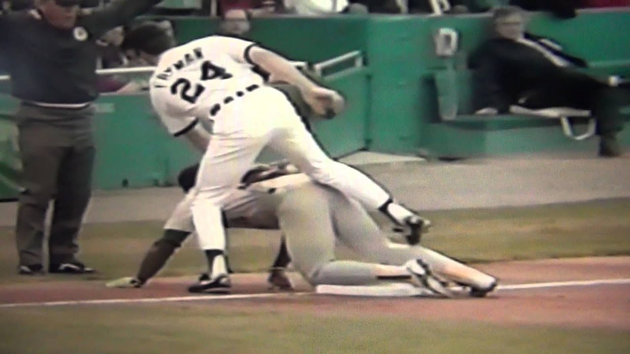 Rickey Henderson 1000th Stolen Base Versus Detroit Tigers - YouTube