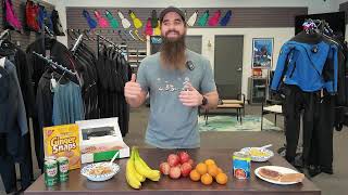 What Should I Eat Before Diving?