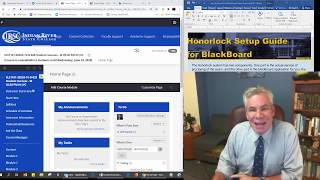 Setting up a Test using Honorlock at IRSC