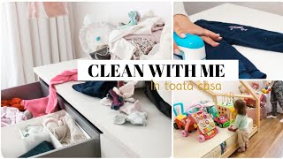 CLEAN WITH ME/Fa curatenie cu mine/Curatenia de Paste