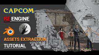 RE Engine Asset Extraction Tutorial | Export 3D Models from Video Games!