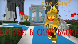 Прятки в Скайблоке Блокмен го!? Как я всех обманул | blockman go Skyblock