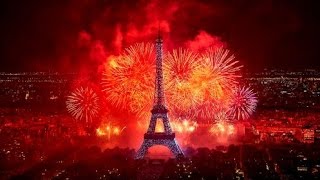 1. July 14th - Bastille day fireworks in Paris 2015