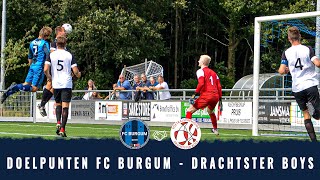 🎥 Doelpunten FC Burgum - Drachtster Boys