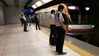 東京メトロ10000系 通勤特急川越市行き みなとみらい駅入線 (FHD60fps)