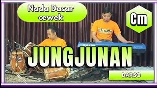 Jungjunan karaoke - H.darso nada cewek Cm versi tanjidor