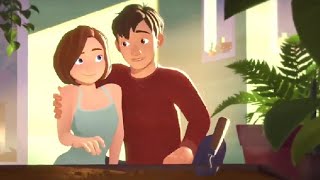Ik mulaqaat Hindi❤️love song amv//ik mulaqaat animation//Beautiful Love song amv
