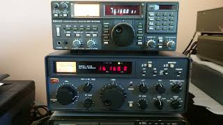 JRC NRD-515 vs Icom IC R-71 at 16,160 KHz - Sound of Hope ???