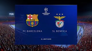 Barcelona vs Benfica