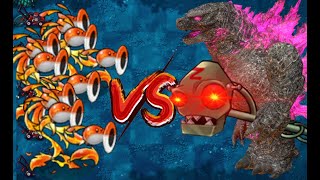 PVZ 1 Fusion 2.1.7 ! 500  Plants  Fusion VS  99999 HP Godzilla Minus One - Who Will Win?