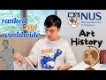 art history in NUS 🎨🧑‍🎨🖼️ module review and studying tips (2nd place QS world ranking)